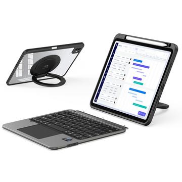 iPad Pro 11 (2024) Dux Ducis VK Hybride Hoes met Bluetooth Toetsenbord - Zwart