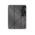 iPad Pro 11 (2024) Skinarma Kira Kobai Folio Hoesje - Pistoolmetaal