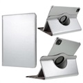iPad Pro 12.9 2021/2022/Air 13 (2024) 360 Roterend Folio Hoesje - Zilver