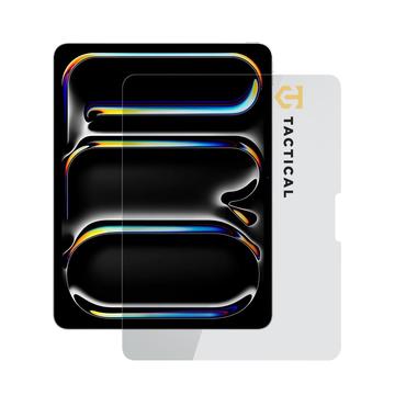 iPad Pro 13 (2024) Tactical Glass Shield 2.5D Glazen Screenprotector - Doorzichtig