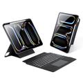 iPad Pro 13 2024/2025 Dux Ducis DK Bluetooth-toetsenbordhoes - Zwart