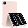 iPad Pro 13 2024/2025 Liquid Siliconen Hoesje - Roze