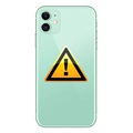 iPhone 11 Batterij Cover Reparatie - incl. raam - Groen