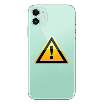 iPhone 11 Batterij Cover Reparatie - incl. raam - Groen