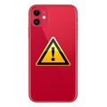 iPhone 11 Batterij Cover Reparatie - incl. raam - Rood