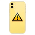 iPhone 11 Batterij Cover Reparatie - incl. raam - Geel