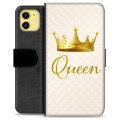 iPhone 11 Premium Portemonnee Hoesje - Queen