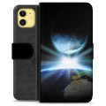 iPhone 11 Premium Portemonnee Hoesje - Space