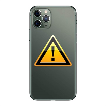 iPhone 11 Pro Batterij Cover Reparatie - incl. raam - Groen