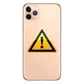 iPhone 11 Pro Max Batterij Cover Reparatie - incl. raam - Goud