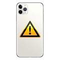 iPhone 11 Pro Max Batterij Cover Reparatie - incl. raam - Zilver
