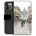 iPhone 11 Pro Max Premium Portemonnee Hoesje - Italië Straat