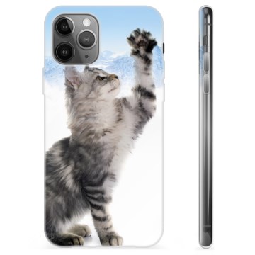 iPhone 11 Pro Max TPU-hoesje - Kat