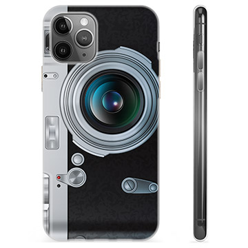 iPhone 11 Pro Max TPU-hoesje - Retrocamera