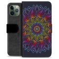 iPhone 11 Pro Premium Portemonnee Hoesje - Kleurrijke Mandala