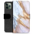 iPhone 11 Pro Premium Portemonnee Hoesje - Elegant Marmer