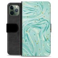 iPhone 11 Pro Premium Wallet Case - Groen Mint