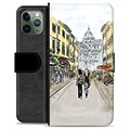 iPhone 11 Pro Premium Portemonnee Hoesje - Italië Straat