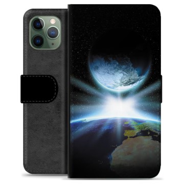 iPhone 11 Pro Premium Portemonnee Hoesje - Space