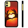 iPhone 11 Beschermende Cover - Hart Silhouet