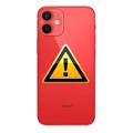 iPhone 12 Batterij Cover Reparatie - incl. raam - Rood