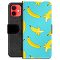iPhone 12 mini Premium Wallet Case - Bananen