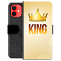 iPhone 12 mini Premium Portemonnee Hoesje - King