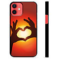 iPhone 12 mini Beschermende Cover - Hart Silhouet