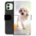 iPhone 12 Premium Portemonnee Hoesje - Hond