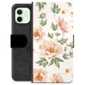 iPhone 12 Premium Portemonnee Hoesje - Bloemen