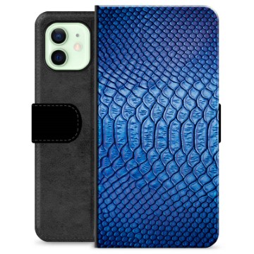 iPhone 12 Premium Portemonnee Hoesje - Leder