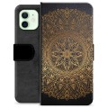 iPhone 12 Premium Portemonnee Hoesje - Mandala