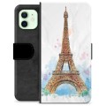 iPhone 12 Premium Portemonnee Hoesje - Parijs