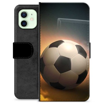 iPhone 12 Premium Portemonnee Hoesje - Voetbal