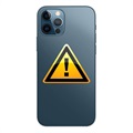iPhone 12 Pro Max Batterij Cover Reparatie - incl. raam - Blauw