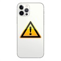 iPhone 12 Pro Max Batterij Cover Reparatie - incl. raam - Zilver