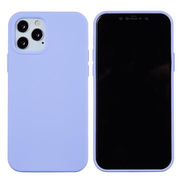 iPhone 12 Pro Max Liquid Silicone Hoesje - Paars