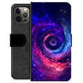 iPhone 12 Pro Max Premium Portemonnee Hoesje - Galaxy