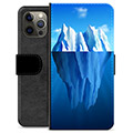 iPhone 12 Pro Max Premium Portemonnee Hoesje - Iceberg