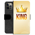 iPhone 12 Pro Max Premium Portemonnee Hoesje - King