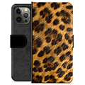 iPhone 12 Pro Max Premium Portemonnee Hoesje - Luipaard