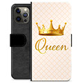 iPhone 12 Pro Max Premium Portemonnee Hoesje - Queen