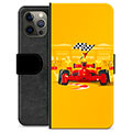 iPhone 12 Pro Max Premium Portemonnee Hoesje - Formule Auto