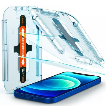 iPhone 12/12 Pro Spigen Glas.tR Ez Fit Glazen Screenprotector - 2 St.