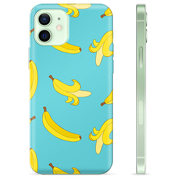 iPhone 12 TPU Hoesje - Bananen