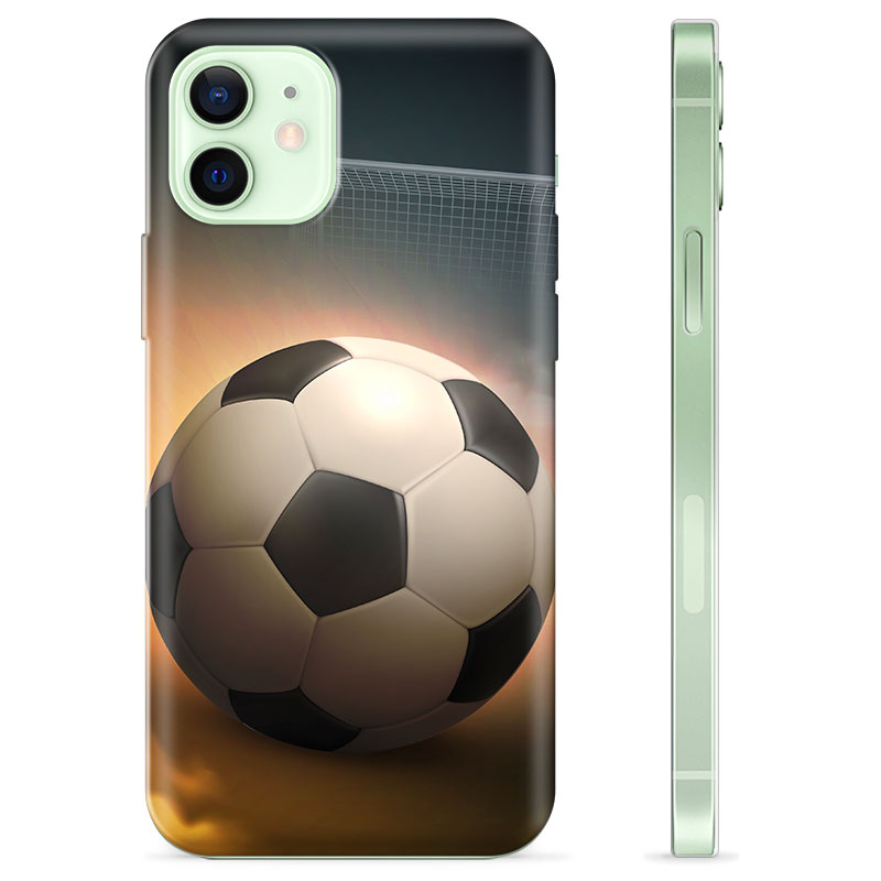 essence lever de eerste iPhone 12 TPU-hoesje - Voetbal