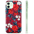 iPhone 12 TPU-hoesje - Vintage bloemen