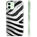 iPhone 12 TPU-hoesje - Zebra