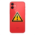 iPhone 12 mini Batterij Cover Reparatie - incl. raam - Rood