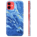 iPhone 12 mini TPU Case - Kleurrijk Marmer